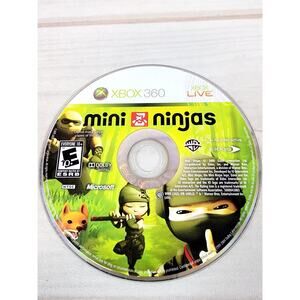 Mini Ninjas (Microsoft Xbox 360, 2009) Tested Disc Only